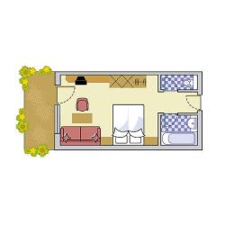 Double room Arve or Oak Piz Rotz Double room Arve or Oak Piz Rotz
